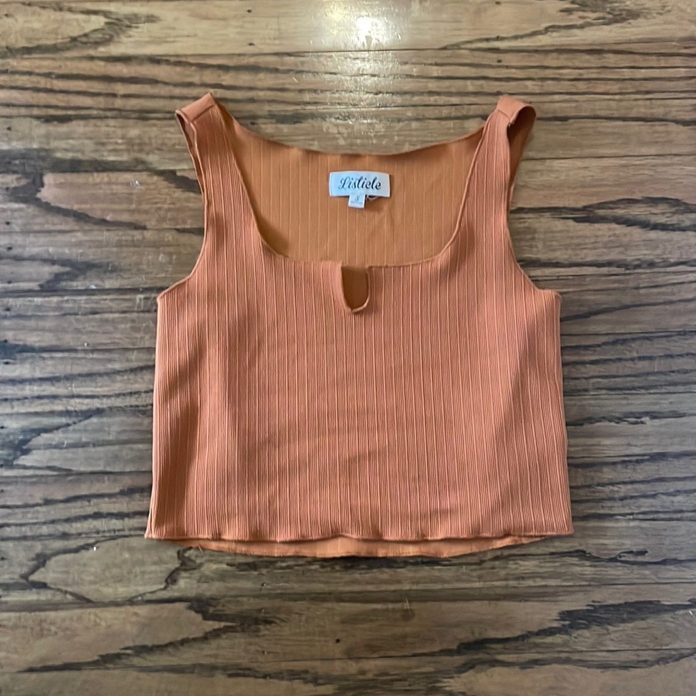 Orange Crop Top